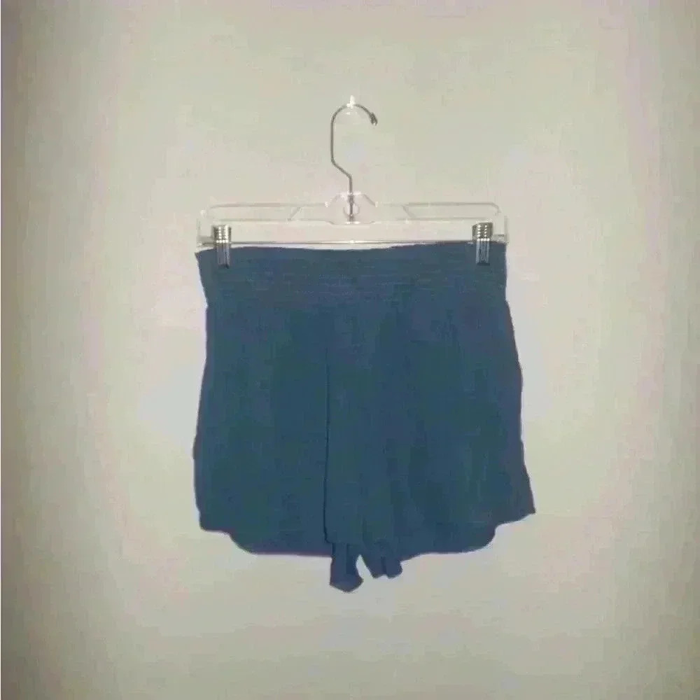 laurel & love blue flowy shorts - XS